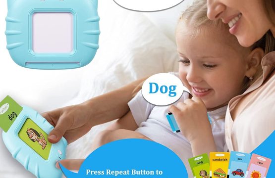 Talking Flash Cards – 286 Words English Learning Device for Kids Audio Book Educational Gift