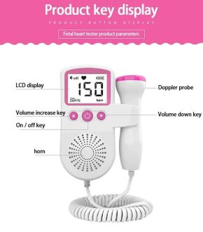 Fetal Doppler – Powerful Portable Pregnancy Companion