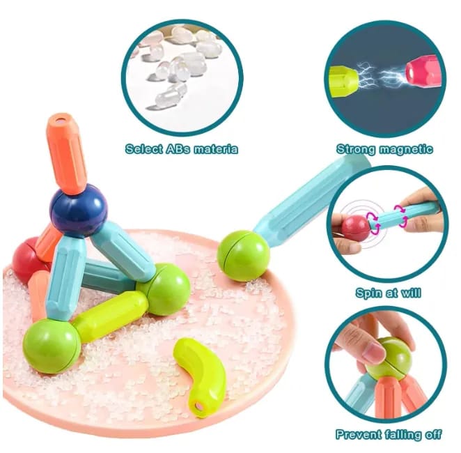 Magnetic Sticks Building Set 36Pcs – Creative Fun for Kids - Image 4