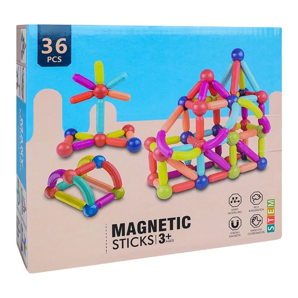 Magnetic Sticks Building Set 36Pcs – Creative Fun for Kids - Image 5