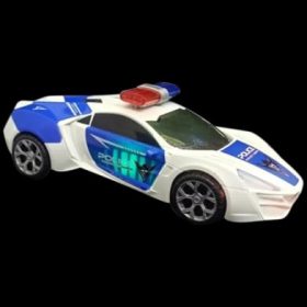 Police Battery Operated Car Toy – Exclusive Light & Music for Kids