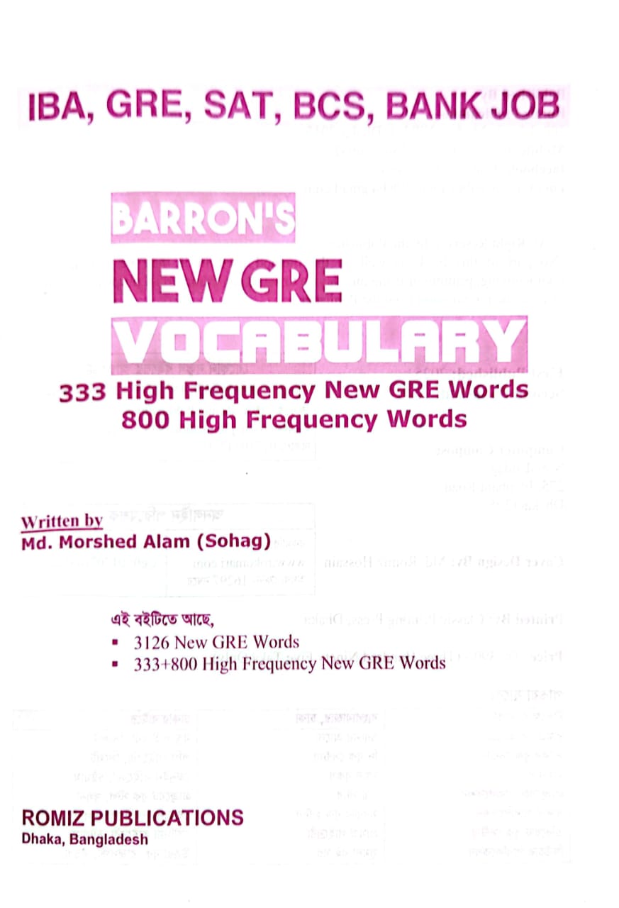 Barron’s New GRE Vocabulary – Ultimate Guide for Mastering GRE Words - Image 5