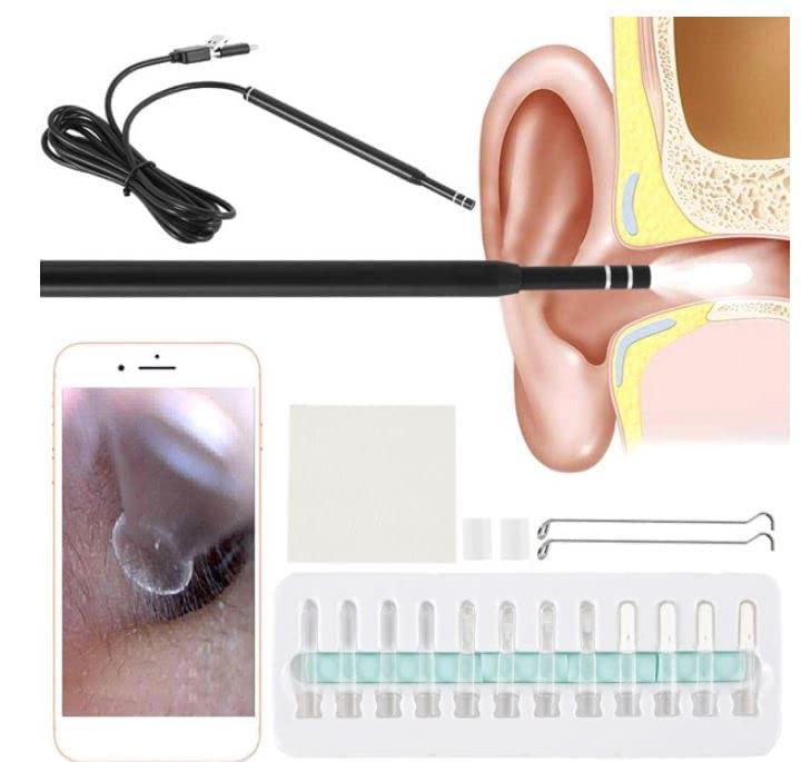 720p 6led Light Mini Camera 3in1 Ear Pick Usb Otoscope Usb Camera 5.5mm Ear Cleaning Endoscope - Image 6