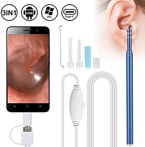 720p 6led Light Mini Camera 3in1 Ear Pick Usb Otoscope Usb Camera 5.5mm Ear Cleaning Endoscope - Image 3