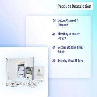 TENS EMS Muscle Stimulator – Powerful Pain Relief Therapy