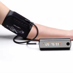 Rechargeable LI-ION Battery Digitization English Voice LCD Large Screen Sphygmomanometer Arm Blood Pressure Monitor Tonometer
