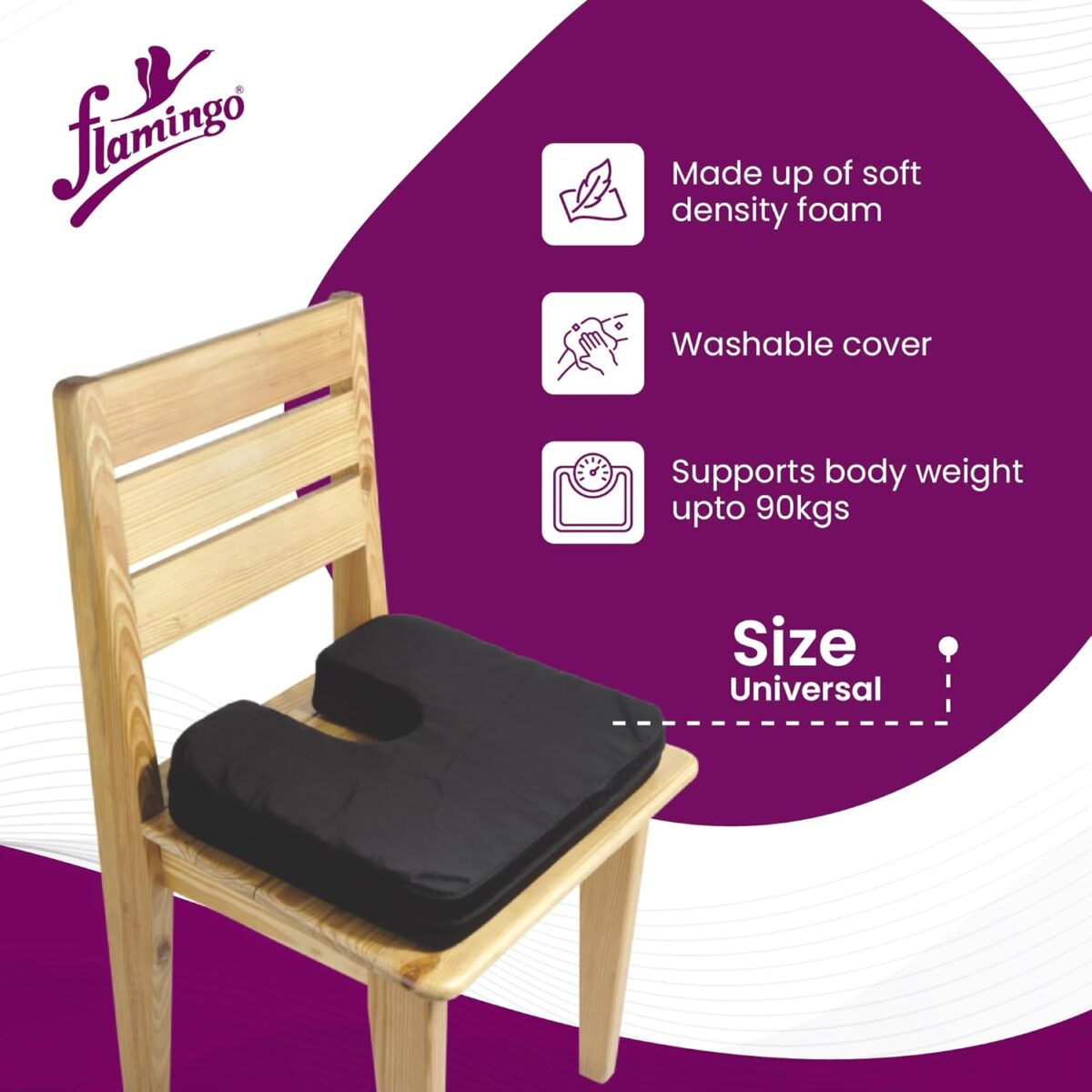 Coccyx pillow bd for chair and car seat - PickBazaarBD