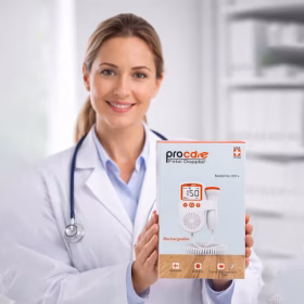Procare Rechargeable Fetal Doppler 007+ – Fetal Heart Sound Monitoring Device